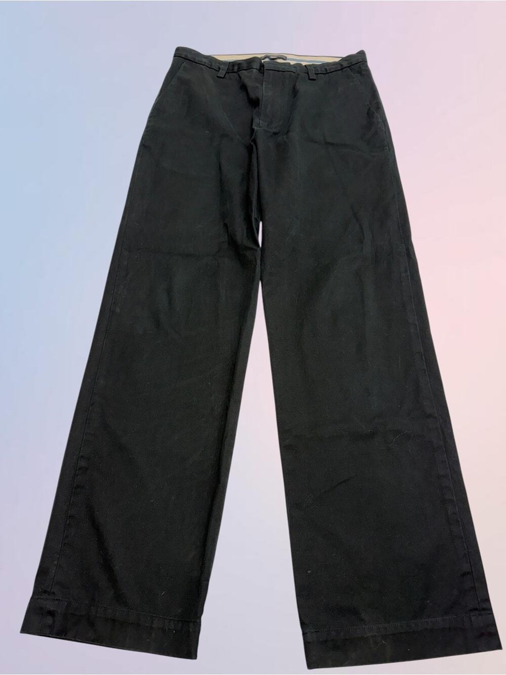 BANANA REPUBLIC Men’s 33 x 34 Black DAWSON Chino Pant